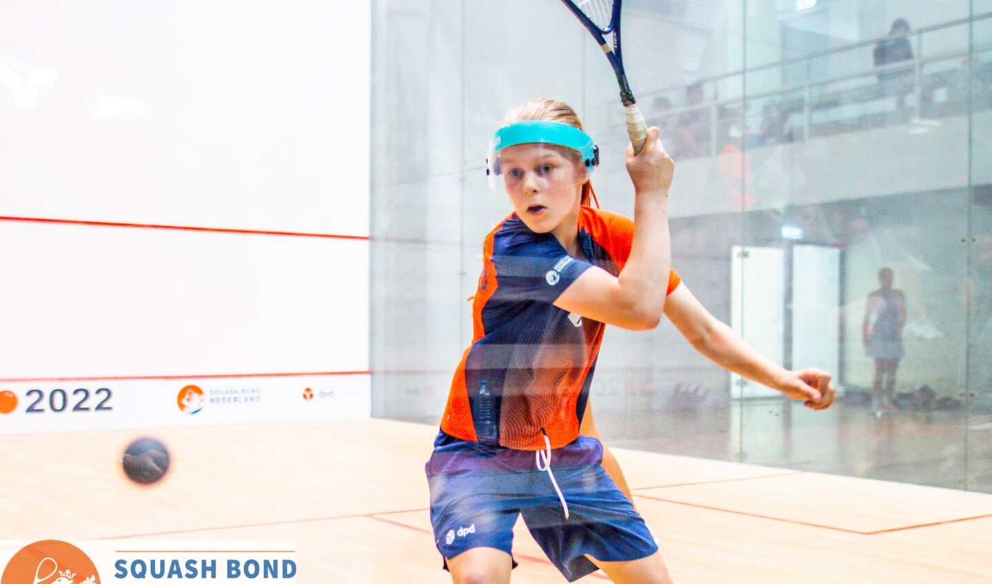 Zeven 'Meersquashers op de Dutch Junior Open 'Meersquash & Activity